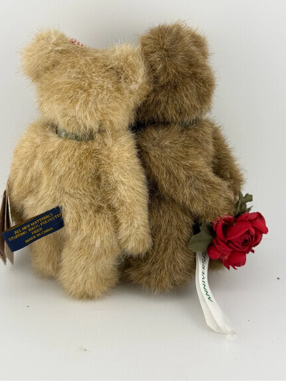Boyds Bears Hugs N Kisses #903010 T.J.’s Best Dressed Anniversary Bears Tags